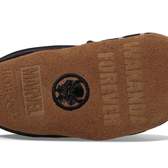 NEW IN BOX Robeez Marvel Black Panther Soft Soles Baby Shoes 0-6 Months - Picture 5 of 5